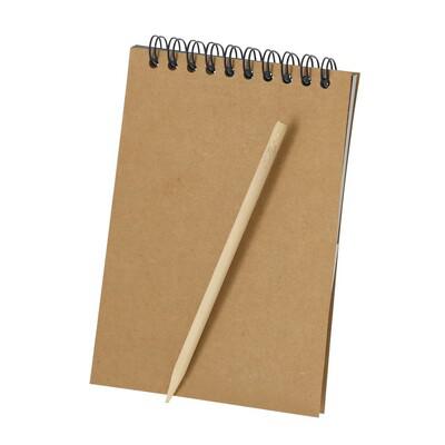Scratch off notebook approx. A6, scratch paper