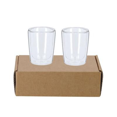Set of 2 shot glasses 65 ml