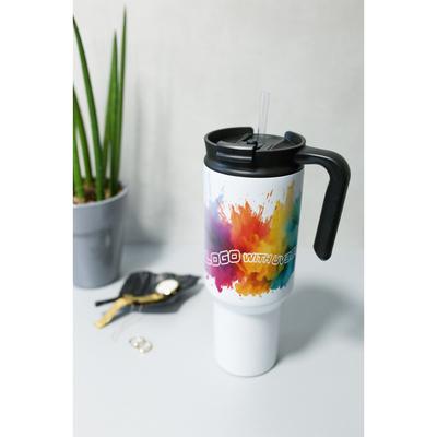 Thermo mug 1100 ml Air Gifts with ergonomic handle | Ony
