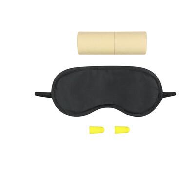 Travel set, eye mask, ear plugs