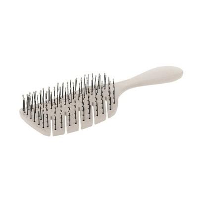 Wheat straw hairbrush