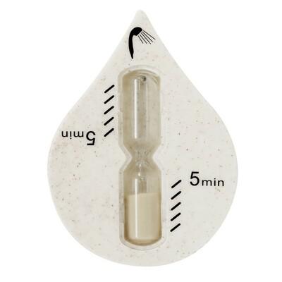 Wheat straw shower timer