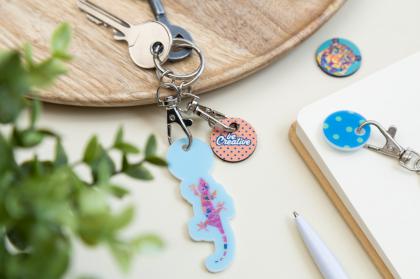 ColoShop Eco trolley coin keyring