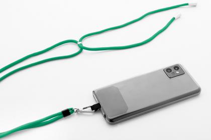 Corphon RPET mobile holder lanyard