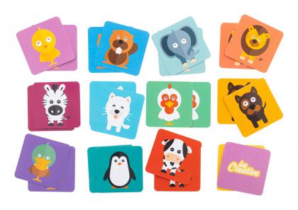 Minimor custom memory game, animals