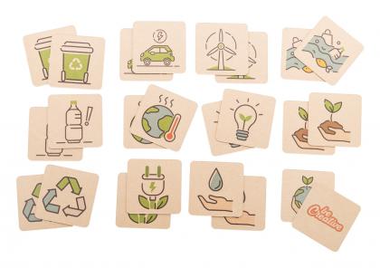 Minimor Eco custom memory game, recycling