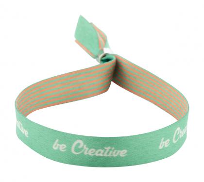 SuboWrist Alloy custom RPET festival bracelet