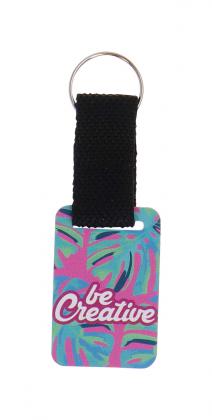 Woody Strap custom keyring, rectangle
