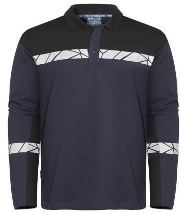 7004 Pique Long Sleeve (9910-Viz)