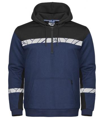 7104 Hoodjacket 1/2 Zip (9910-Viz)