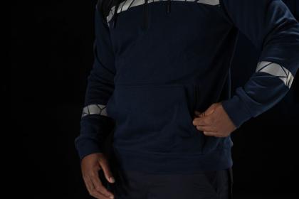 7104 Hoodjacket 1/2 Zip (9910-Viz)