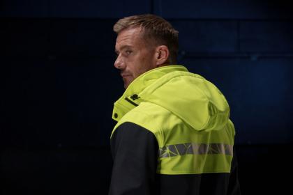 7413 Softshell Jacket, Padded (9910-Viz)