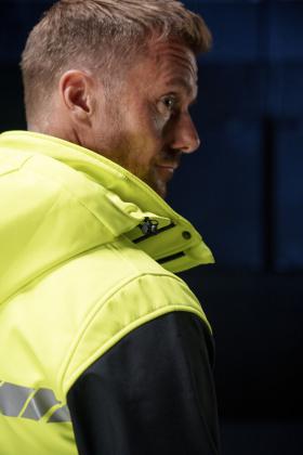 7413 Softshell Jacket, Padded (9910-Viz)