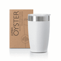 Jumbo Oyster recycled stainless steel cup 500ml