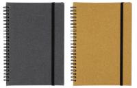 The Orwell - Recycled leather notebook (approx. A5)