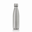 Oasis recycled silver stainless steel insulated thermal bottle - 500ml
