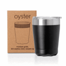 Oyster recycled stainless steel 350ml cup