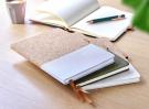 Cork and cotton notebook (approx. A5)