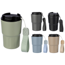 Stainless steel double walled travel mug (320ml)