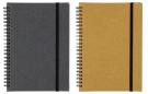 The Orwell - Recycled leather notebook (approx. A5)