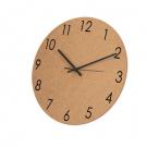 Cork wall clock