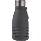 Foldable sports bottle 550 ml with carabiner