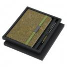Gift set, notebook approx. A5, ball pen, gift box