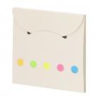 Memo holder, sticky notes, made from recycled milk cartons
