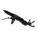 Multifunctional tool, pocket knife, 10 functions, 10 el., pouch