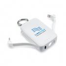 Power bank 4000 mAh, carabiner and 1W light | Dimetrice