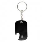 Recycled aluminium keyring, bottle opener