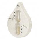 Wheat straw shower timer