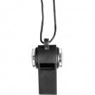 Whistle with compass and thermometer