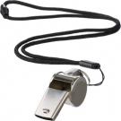 Whistle with neck cord