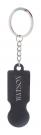 ShineCart trolley coin keyring