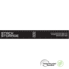 Ruler 30cm GRS Recycled - Black