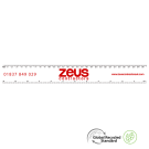 Ruler 30cm GRS Recycled - White