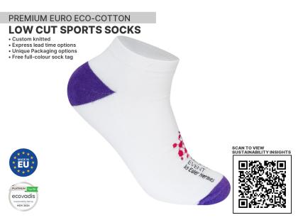 Premium Low Cut Sports Sustainable Socks