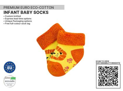 Premium Infant Baby Sustainable Socks