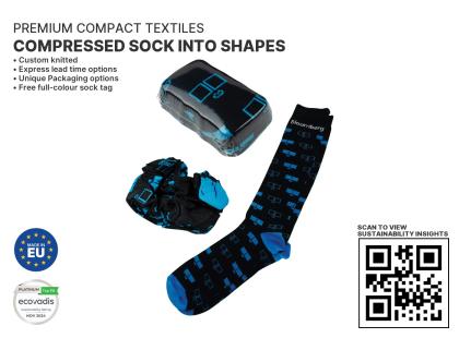 Compressed Sustainable Socks