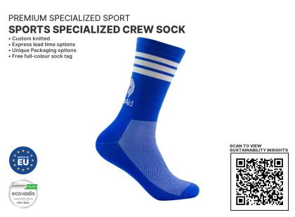 PREMIUM SPORTS SPECIALIZED CYCLING CREW SUSTAINABLE SOCK
