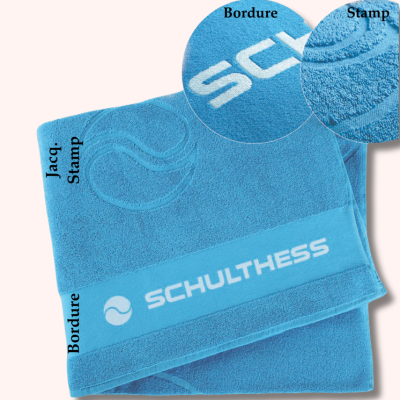 Jacquard Bordure Terry Towel