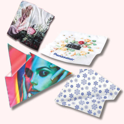 Custom Square-Shaped Printed Bandanas