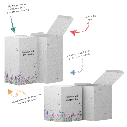 plantable boxes