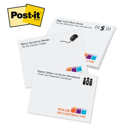 3M Post-it ® Custom Printed Sticky Notes 3 x 4 inches A7