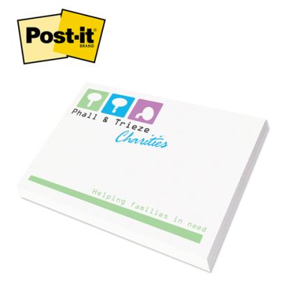 3M Post-it &reg; Custom Printed Sticky Notes 3 x 4 inches A7