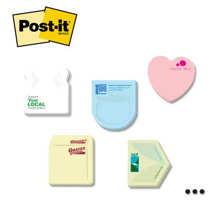 3M Shapes Post-it&reg; Custom Printed Notes