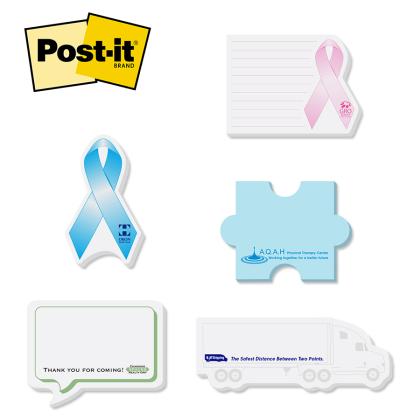 3M Shapes Post-it&reg; Custom Printed Notes