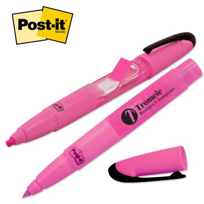 3M Post-it&reg; Custom Printed Highlighter with Flags