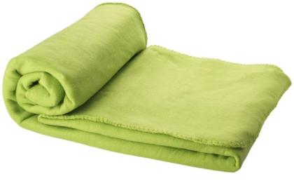 Huggy fleece plaid blanket with carry pouch 150x120 cm